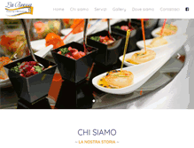 Tablet Screenshot of cateringlabreva.it